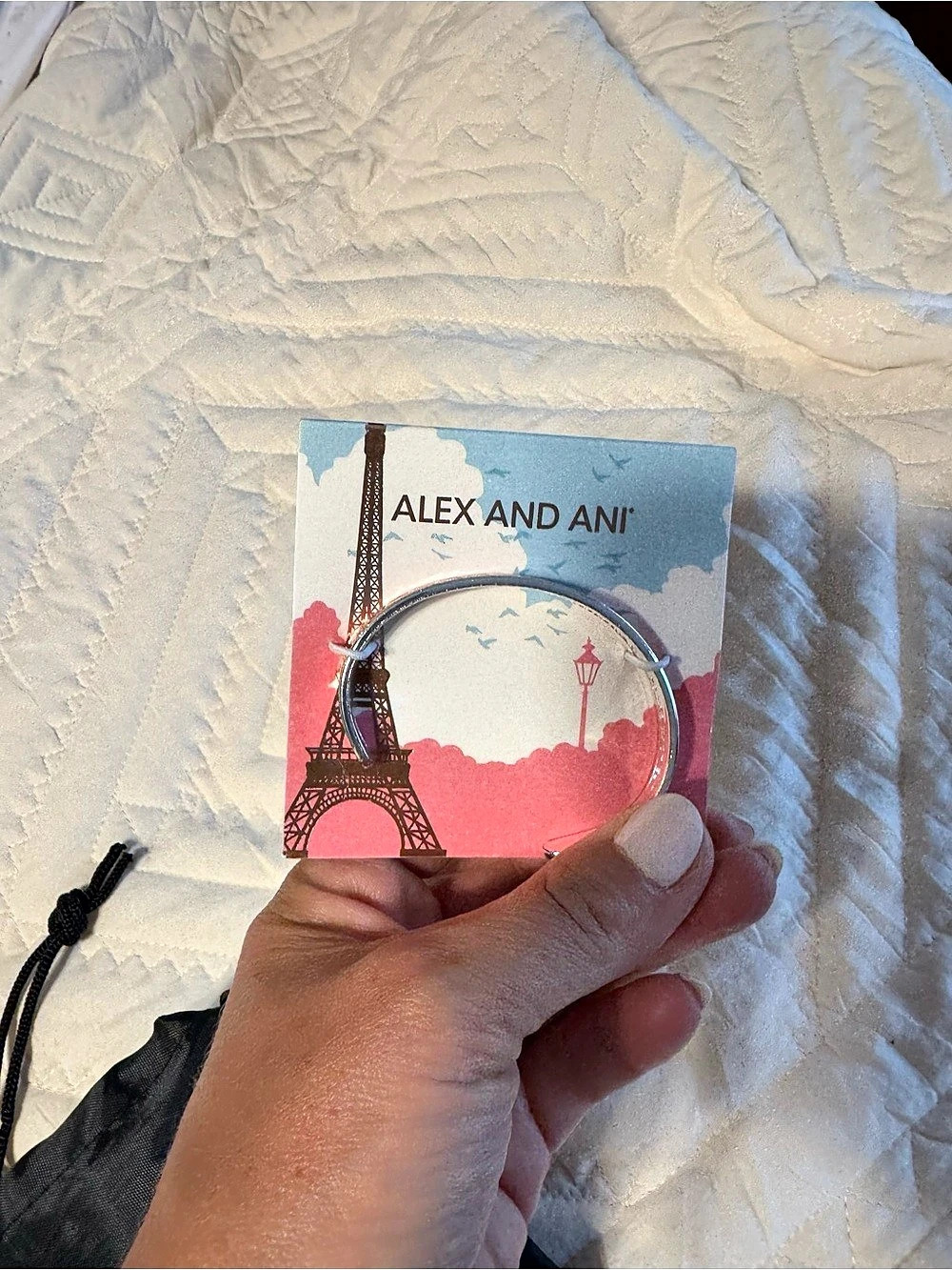 Alex and Ani Hearts Cuff Bracelet Silver & Red NWT